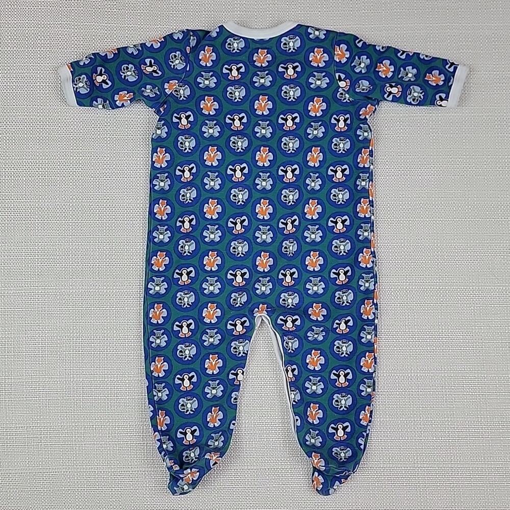 Roller Rabbit pima cotton footed coverall sleeper bundle 3-6M - Picture 8 of 16